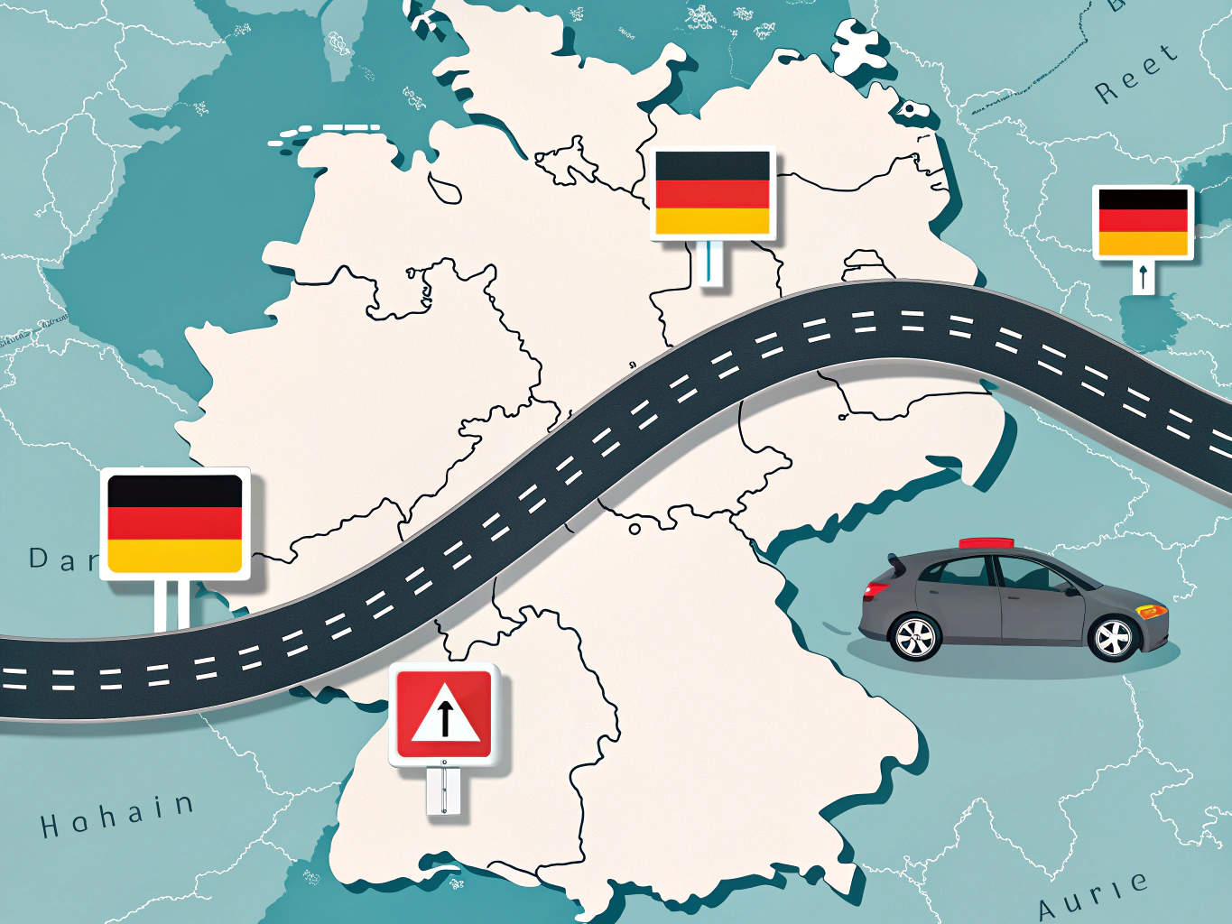 Mautstraßen und Vignetten in Deutschland und Österreich